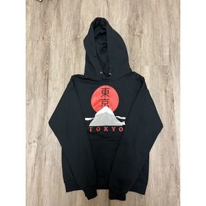 Tokyo Japan Mount Fuji Hoodie - Bowery Supply Co. - Small